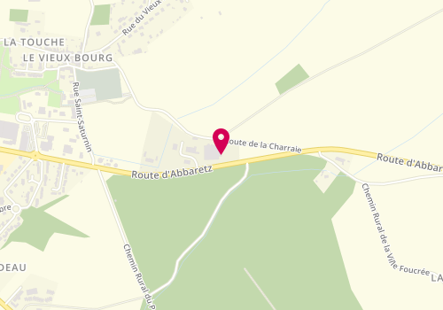 Plan de Top Carrosserie - Abl Carrosserie, Zone du Châtelet
Route d'Abbaretz, 44170 Nozay