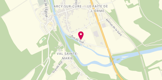 Plan de Garage des Grottes, 49 Bis Rue du Gué, 89270 Arcy-sur-Cure