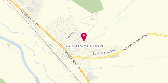 Plan de Carrosserie AD, 4 Rue des Pinsons Zone Industrielle, 21500 Fain-lès-Montbard