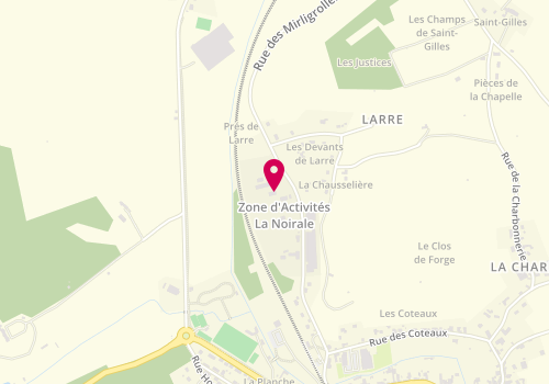 Plan de Lkb Auto Garage de l'Escotais, La Noiraie, 37370 Saint-Paterne-Racan