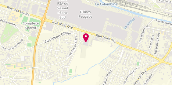 Plan de Groupe Chopard, 32 avenue des Frères Doillon, 70000 Noidans-lès-Vesoul