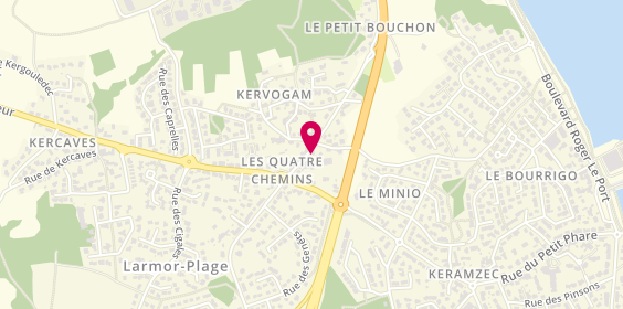 Plan de Etablissement le Pottier, 43 Rue du Vieux Moulin, 56260 Larmor-Plage