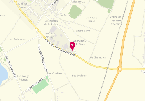 Plan de Motrio, 62 avenue du Petit Thouars, 41100 Villiers-sur-Loir