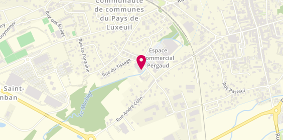 Plan de M. Car, 10 Rue Louis Pergaud, 70300 Luxeuil-les-Bains