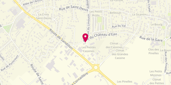Plan de Garage Cassines, 173 Rue des Cassines, 45560 Saint-Denis-en-Val