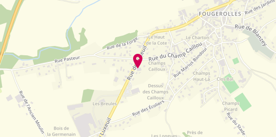 Plan de Peugeot, 27 Route De
Rue de Luxeuil, 70220 Fougerolles-Saint-Valbert