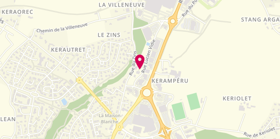 Plan de Carrosserie le Roux, Zone Artisanale de Keramperu 7 Rue Lucien Vidie, 29900 Concarneau