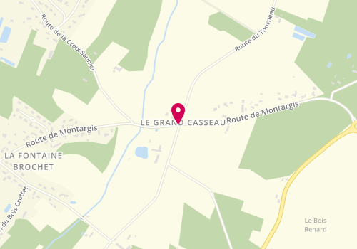 Plan de Carrosserie du Tourneau, Route Tourneau, 45700 Pannes