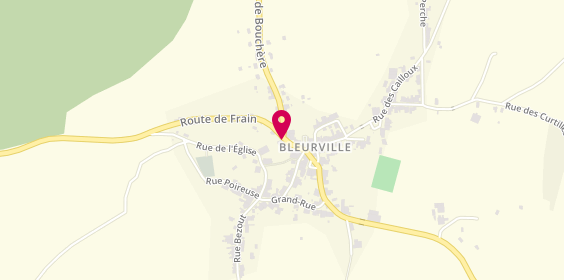Plan de Greg Carrosserie, 2 Route de Monthureux, 88410 Bleurville