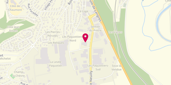 Plan de Carglass, Norauto
16 Route de Neuilly, 52000 Chaumont
