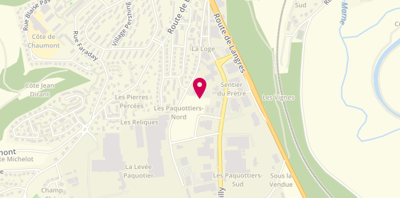 Plan de R.S Carrosserie, 16 Route de Neuilly, 52000 Chaumont