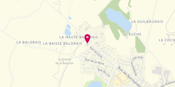 Plan de Garage Bauducel, Zone Artisanale , la Balorais
Zone Artisanale, 53410 Saint-Pierre-la-Cour