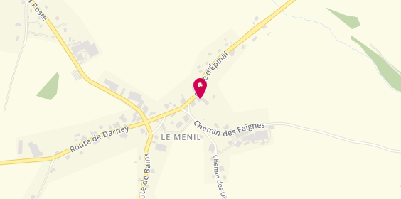Plan de Garage Aubry Automobiles, 248 Route d'Epinal, 88270 Harol