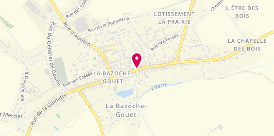 Plan de Auto Primo, 2 Rue de Paris, 28330 La Bazoche-Gouet