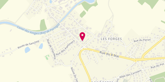 Plan de Interparebrise, 10 Route de Mirecourt, 88390 Les Forges