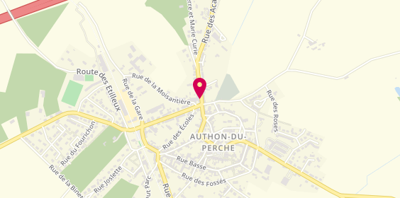 Plan de Ada, 4 place de la Tour, 28330 Authon-du-Perche