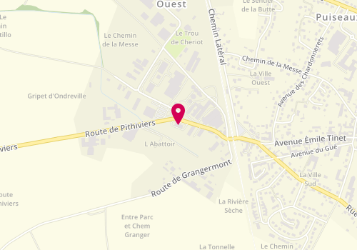 Plan de Renault - GARAGE DU FAUBOURG, Route de Pithiviers, 45390 Puiseaux