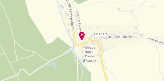 Plan de Ad FJC Garage de l'Abbaye, 1 Bis Rue de l'Abbaye, 88700 Autrey