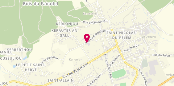 Plan de Ad Expert, 19 Rue de Boisboissel, 22480 Saint-Nicolas-du-Pélem
