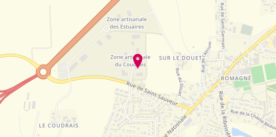 Plan de Auto Primo, 4 Zone Artisanale du Coudrais, 35133 Romagné