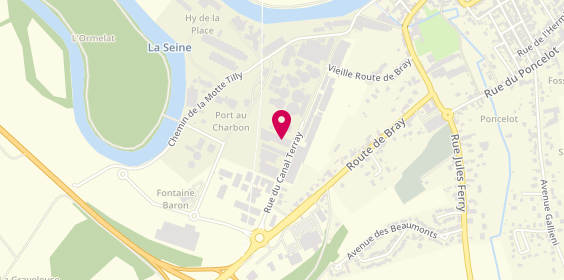 Plan de Atelier DRIOT, 10 Rue du Canal Terray, 10400 Nogent-sur-Seine