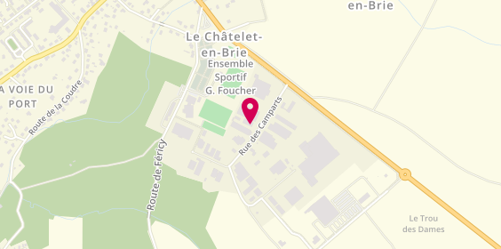 Plan de Cavime, Rue des Champarts, 77820 Le Châtelet-en-Brie