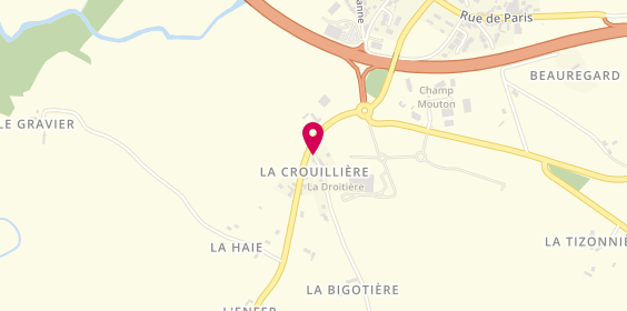 Plan de Carrosserie Méloise, Lieu-Dit Crouilliere, 61170 Saint-Julien-sur-Sarthe