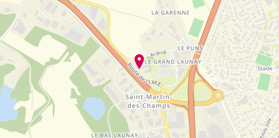 Plan de Garage du Grand Launay Rémy LE JEUNE, 3 Route de l'Espérance - Zone Actiparc Ar Brug, 29600 Saint-Martin-des-Champs