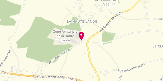 Plan de Carrosserie Mecanique CASTINE, Zone Artisanale Hte Lande, 22380 Saint-Cast-le-Guildo