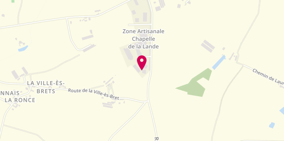 Plan de Carrosserie Jouannaise, Zone Artisanale de la Chapelle de la Lande, 35430 Saint-Jouan-des-Guérets