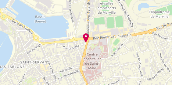 Plan de SERANDOUR Yohann, 120 Boulevard des Talards, 35400 Saint-Malo