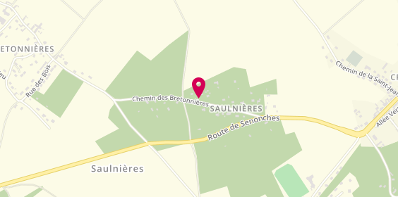 Plan de DUCLOS Sébastien, 19 Chemin des Bretonnieres, 28500 Saulnières