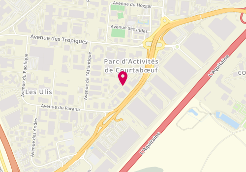 Plan de Agent Peugeot, Zone Artisanale de Courtaboeuf
12 Rue de la Reunion, 91940 Les Ulis