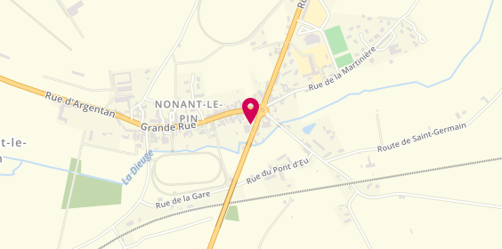 Plan de Total, Route de Sées, 61240 Nonant-le-Pin