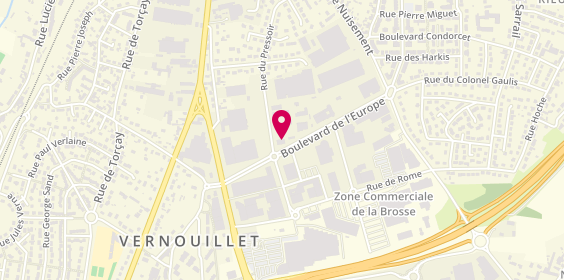 Plan de RM Location, 3 Boulevard de l'Europe, 28500 Vernouillet