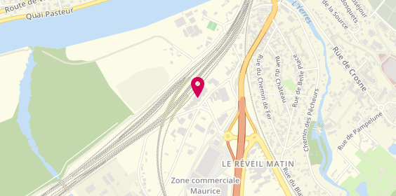 Plan de Carrosserie N C A, 17 Rue de la Longueraie, 91270 Vigneux-sur-Seine