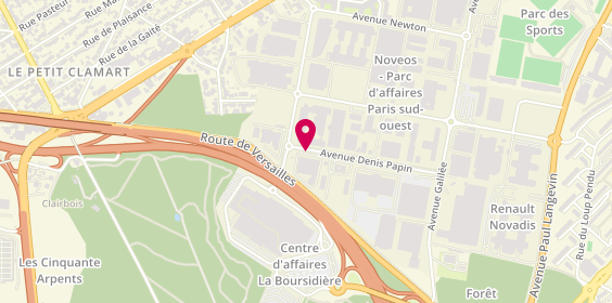 Plan de Carrosserie-Mpr-Boulogne, 2 Avenue Denis Papin, 92140 Clamart