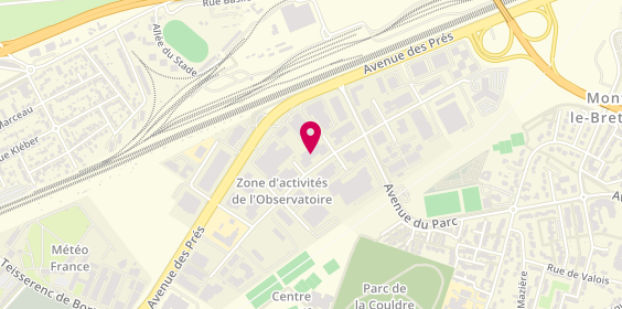 Plan de Fiorano Racing, 23 avenue des 3 Peuples, 78180 Montigny-le-Bretonneux