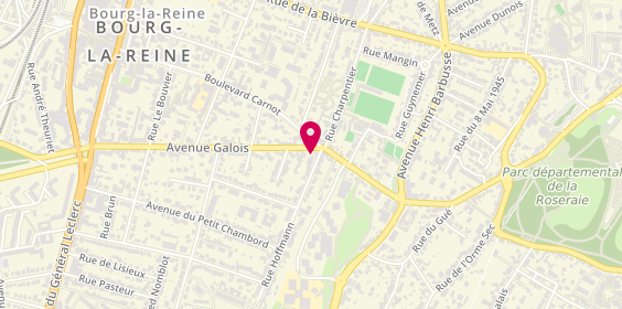 Plan de Motrio, 66 avenue Galois, 92340 Bourg-la-Reine