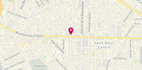 Plan de Axial - Ctp 94 - Carrosserie Custey, 81 Boulevard de Créteil, 94100 Saint-Maur-des-Fossés