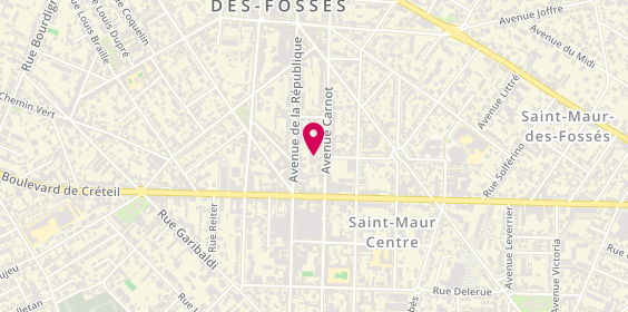 Plan de Car Al, 70 avenue Carnot, 94100 Saint-Maur-des-Fossés