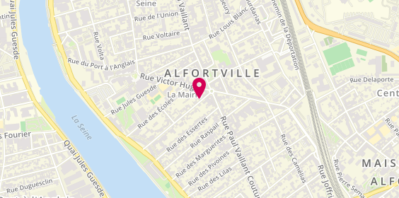 Plan de AXIAL - Carrosserie Alfort, 37 Rue du 14 Juillet, 94140 Alfortville