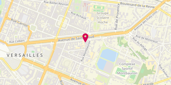 Plan de Renault le Roux - Concession - Versailles, 46 avenue de Saint-Cloud, 78000 Versailles