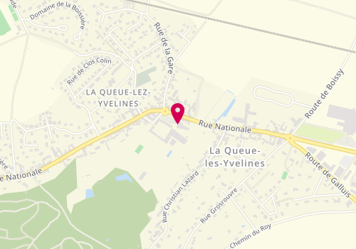 Plan de D.G.M Auto, 29 Rue Nationale, 78940 La Queue-Lez-Yvelines