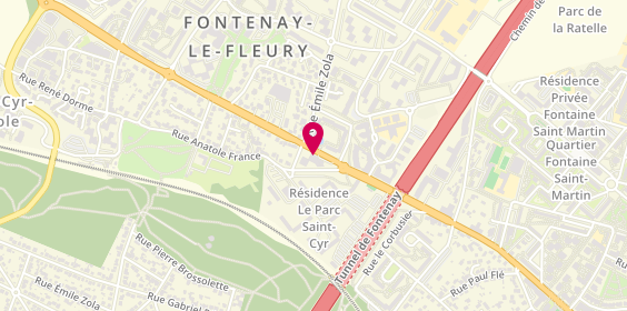 Plan de Renault le Roux - Concession, 1 avenue de la République, 78330 Fontenay-le-Fleury