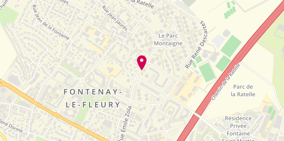 Plan de Jb Autos, 1 avenue Jean Perrin, 78330 Fontenay-le-Fleury