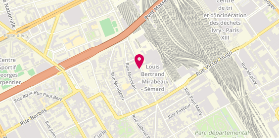 Plan de Grand Garage du 11ème, 38 Avenue Pierre Semard, 94200 Ivry-sur-Seine