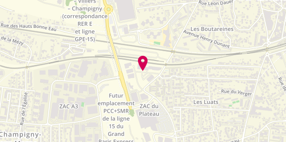 Plan de Nouvelle Carrosserie Faskerty, 6 Rue Fraternité, 94350 Villiers-sur-Marne