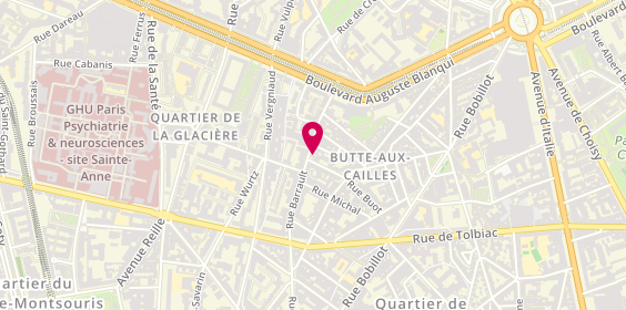 Plan de AD Expert, 27 Rue Barrault, 75013 Paris