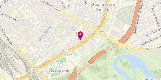 Plan de Stadium Garage, 159 Rue de Picpus, 75012 Paris